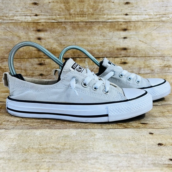 Converse Size 6 Elastic Heel Low-Top Sneakers - Picture 7 of 15